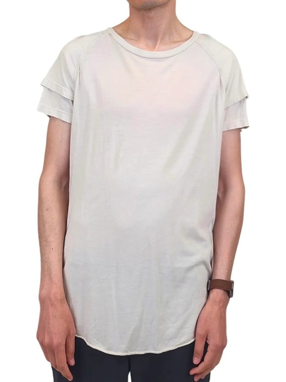 Reese De Luca Vanilla Double Sleeve T-Shirt/13405